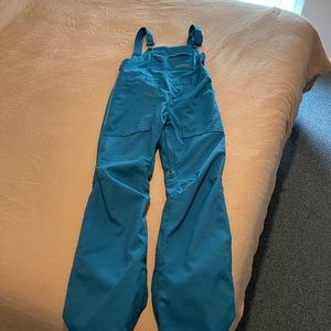 Burton Teal snow bib
